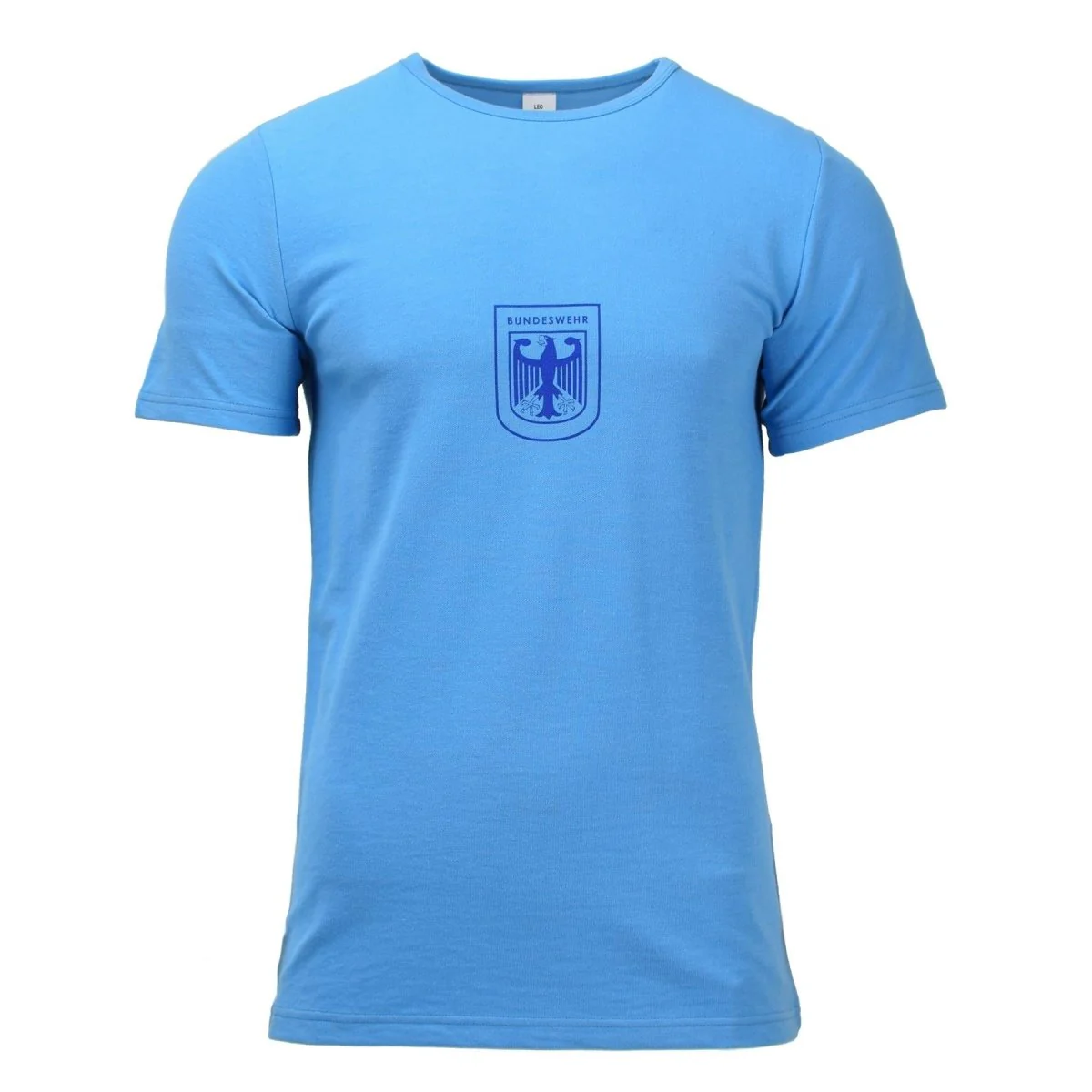 Leo Kohler Army Sport T-shirt Kort ärm Lätt BW Eagle Shirts Blue