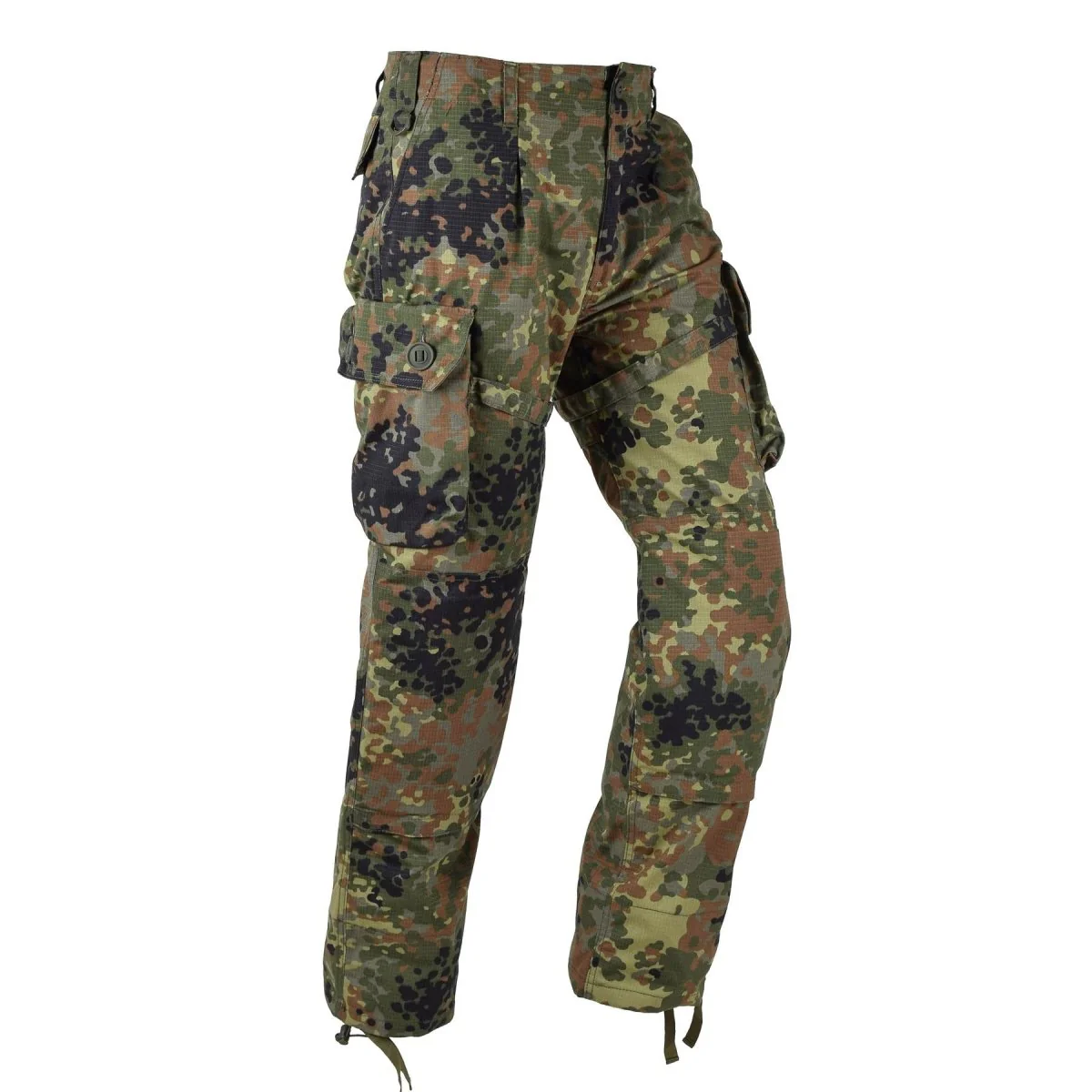 TACGEAR Brand German Army style field cargo combat byxor flecktarn camo ripstop
