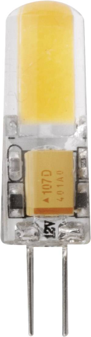 Megaman MM49182 LED-lamp EEK F (A – G) G4 Stiftsockel 1.8 W = 18 W Varmvit (Ø x L) 10 mm x 37 mm 1 st