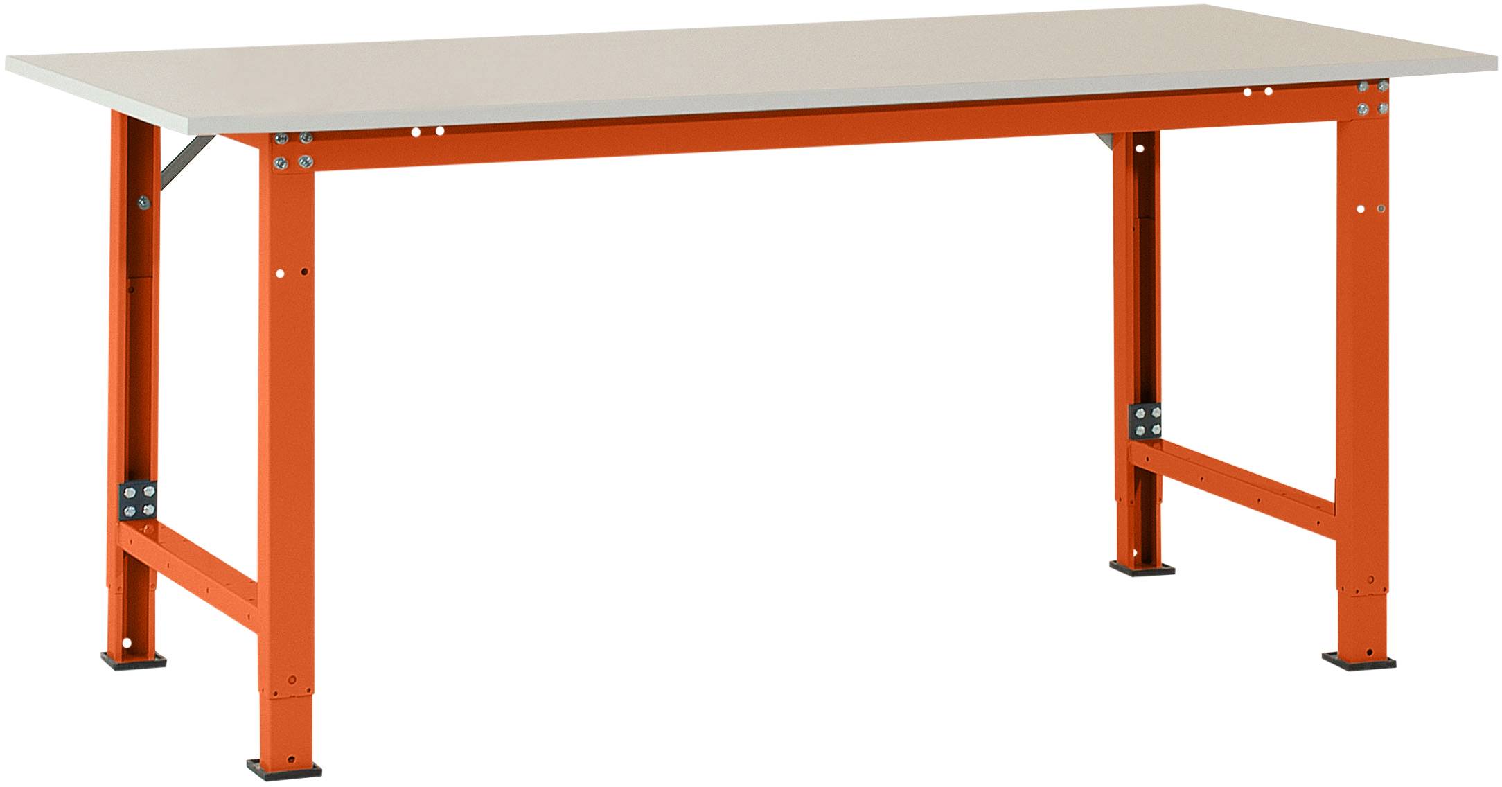Manuflex AS0012.2001 Arbetsbordmöbel Rödorange (RAL 2001)