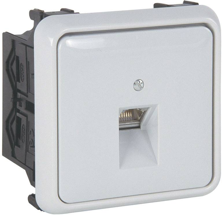 Manuflex ZB0936 Datadosa färdigmonterad för färdigdragen energikanal, B x D x H = 72 x 51 x 72 mm