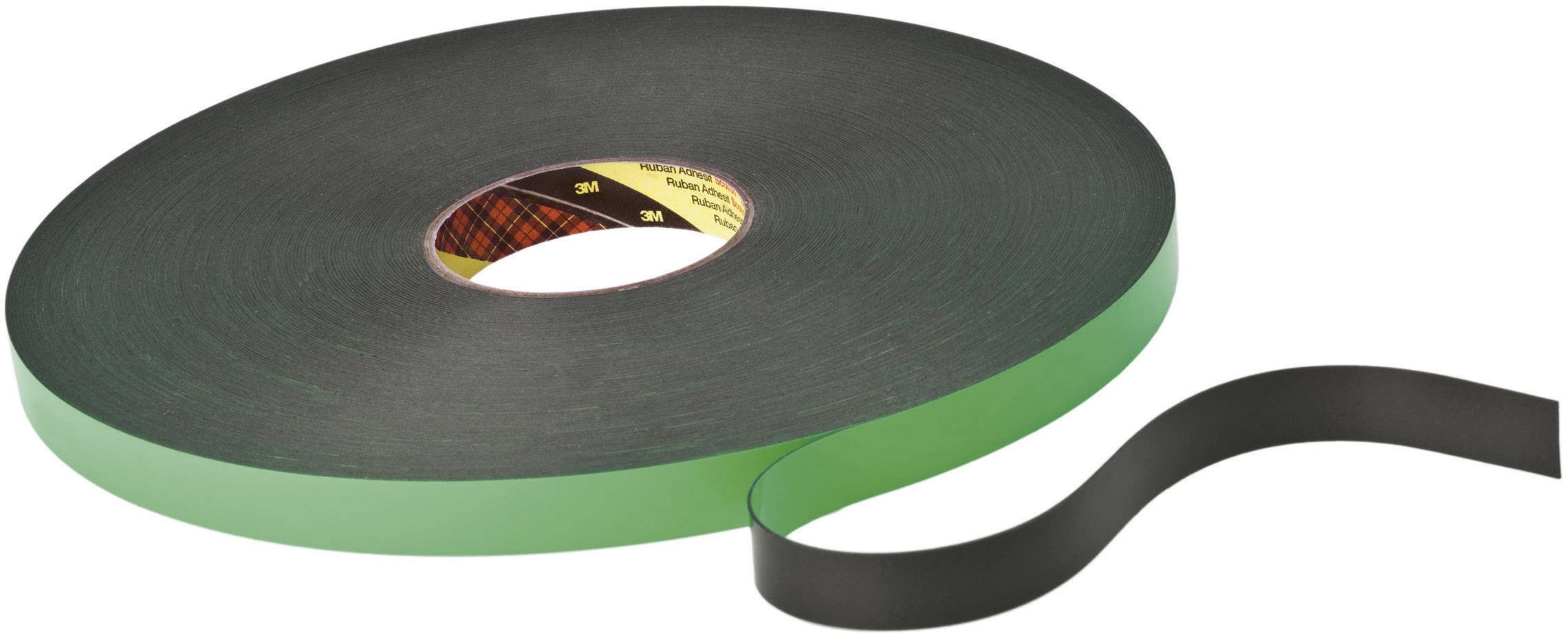 3M 9508B 9508B19 Dubbelsidiga tejp 9508B Svart (L x B) 66 m x 19 mm 1 st