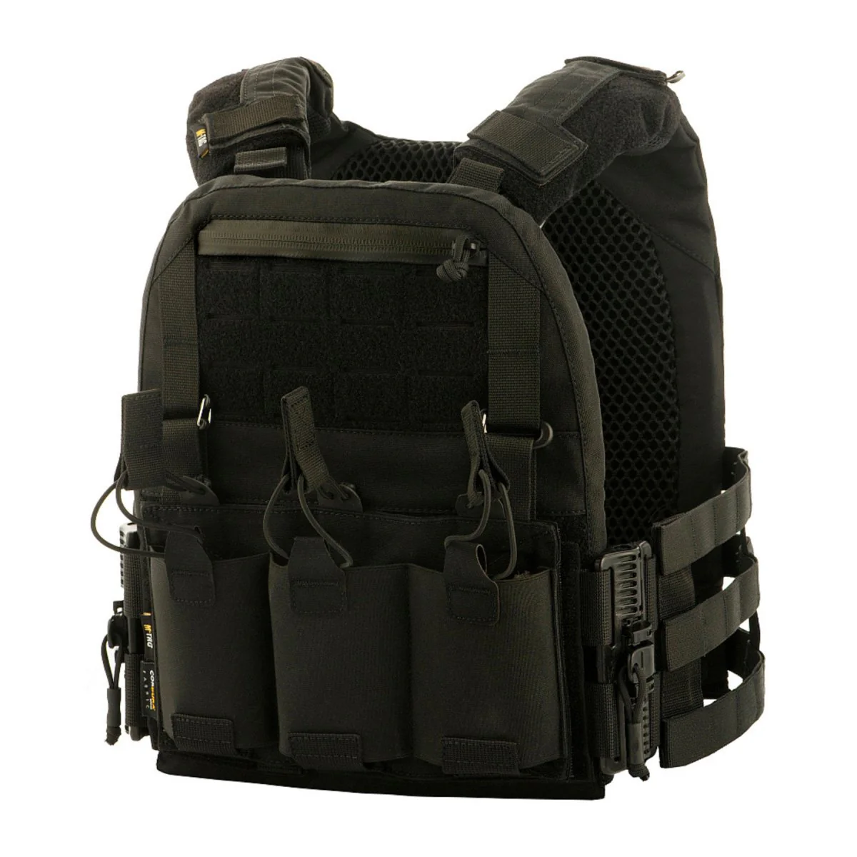 M-TAC Cuirass QRS Tactical Plate Carier Cordura Quick Release System Svart