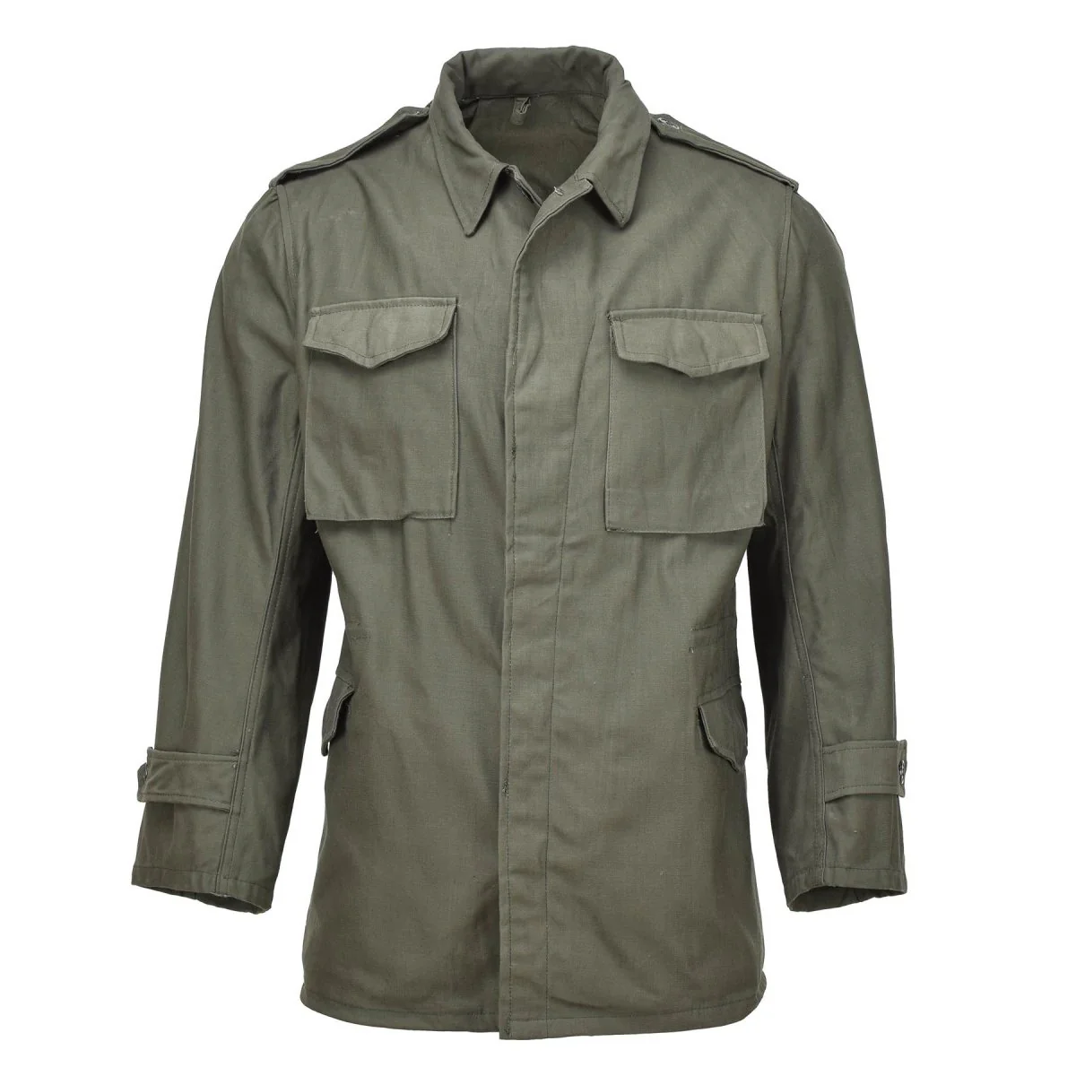 Äkta grekiska militär M65 Field Jacket USA Typ Olive Army Uniform Surplus New
