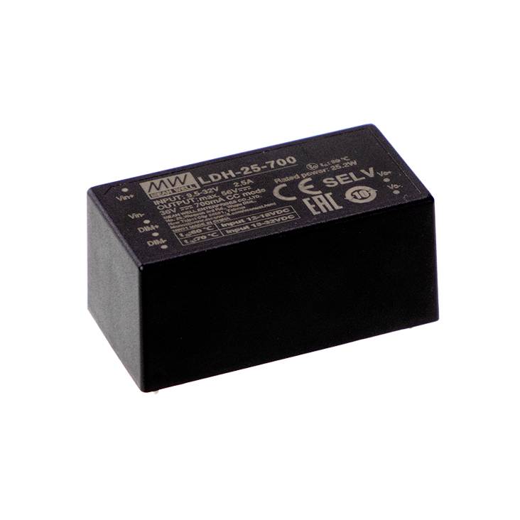 MEAN WELL LDH-25-250 LED driver 21 W 0.25 A 12.5 – 84 V 1 st