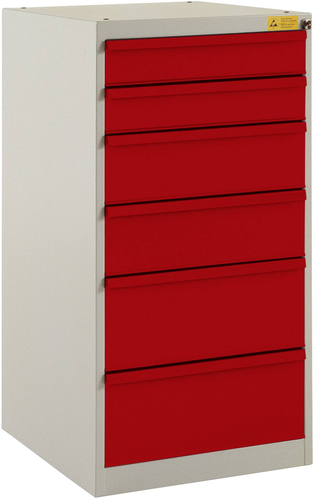 Manuflex LS1042.3003 ESD Skåp med lådor
