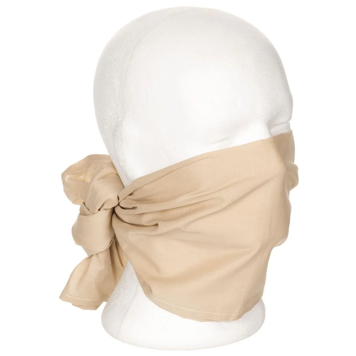 Äkta British Army Desert Scarf Khaki Bandana headwrap 105x40cm 41 ”x16” Ny