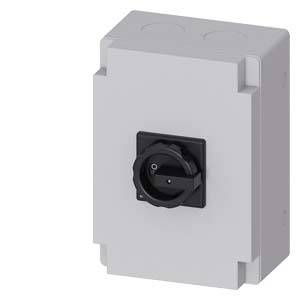 Lastströmbrytare Svart 6-polig 35 mm² 63 A 690 V/AC Siemens 3LD25663VB51