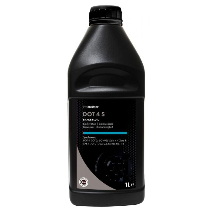 ProMeister Bromsvätska DOT 4 S – 1 l 41-PD4S001