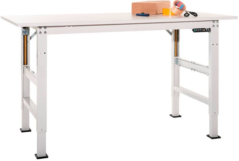 Manuflex AS0034.9006 Arbetsbordmöbel Aluminiumsilver