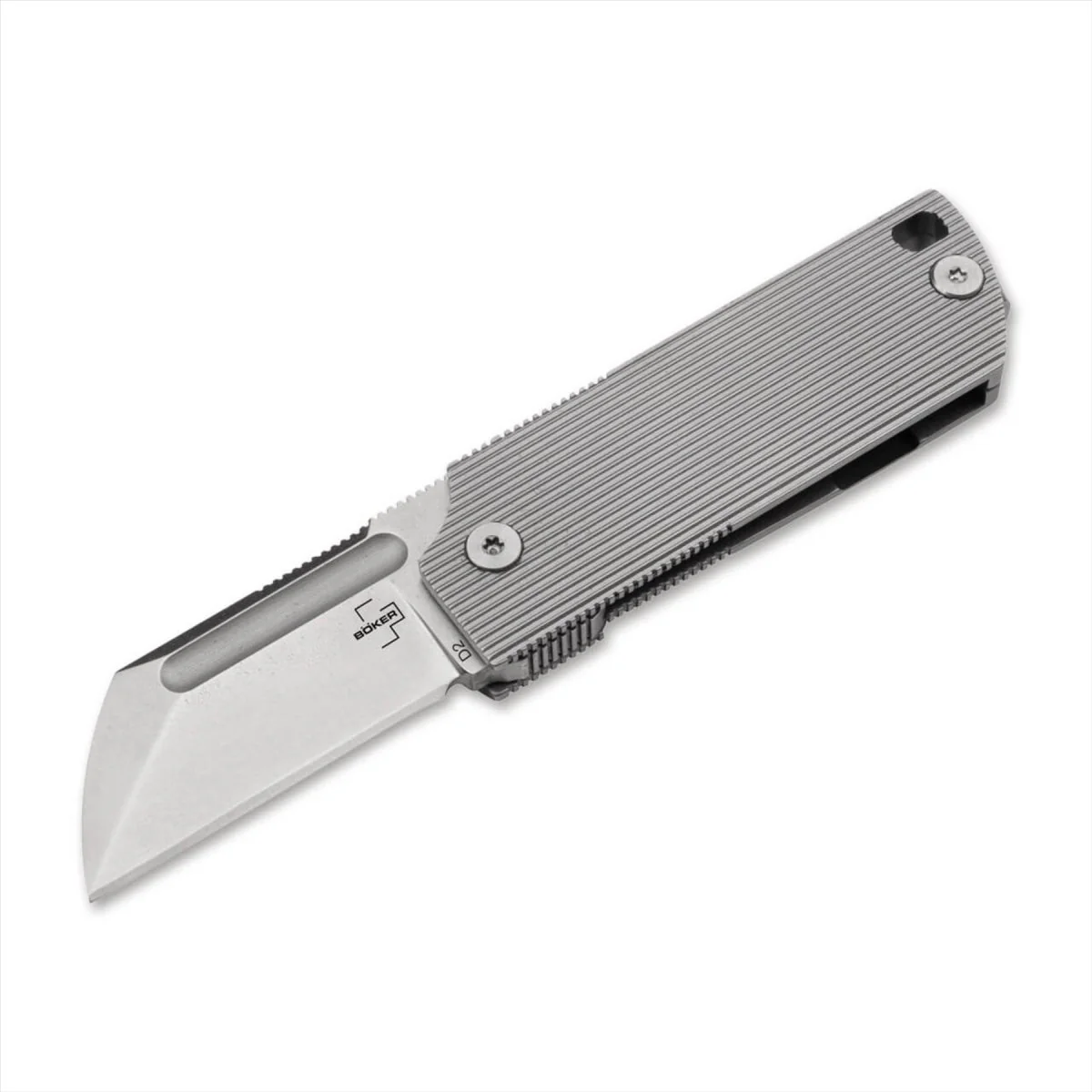 Boker Plus BabyX fällbar fickkniv D2 Blade Rostfritt stål Handtag Grå