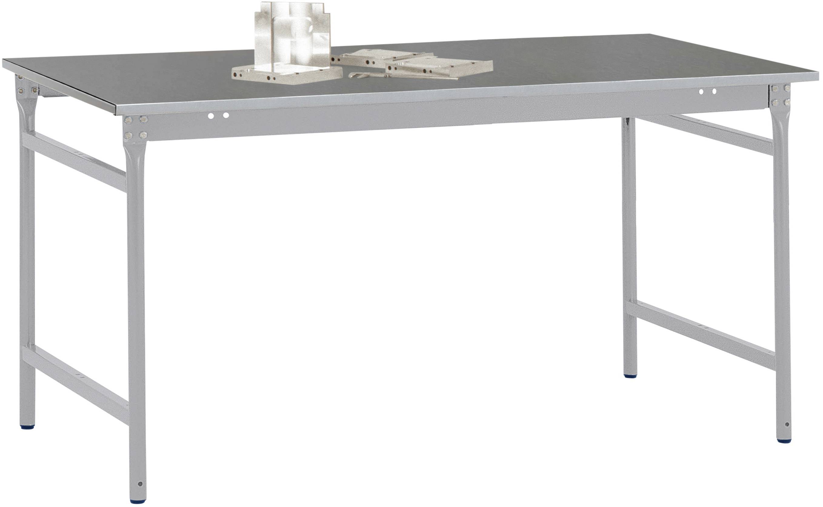 Manuflex BB3014.9006 Arbetsbordmöbel Aluminiumsilver