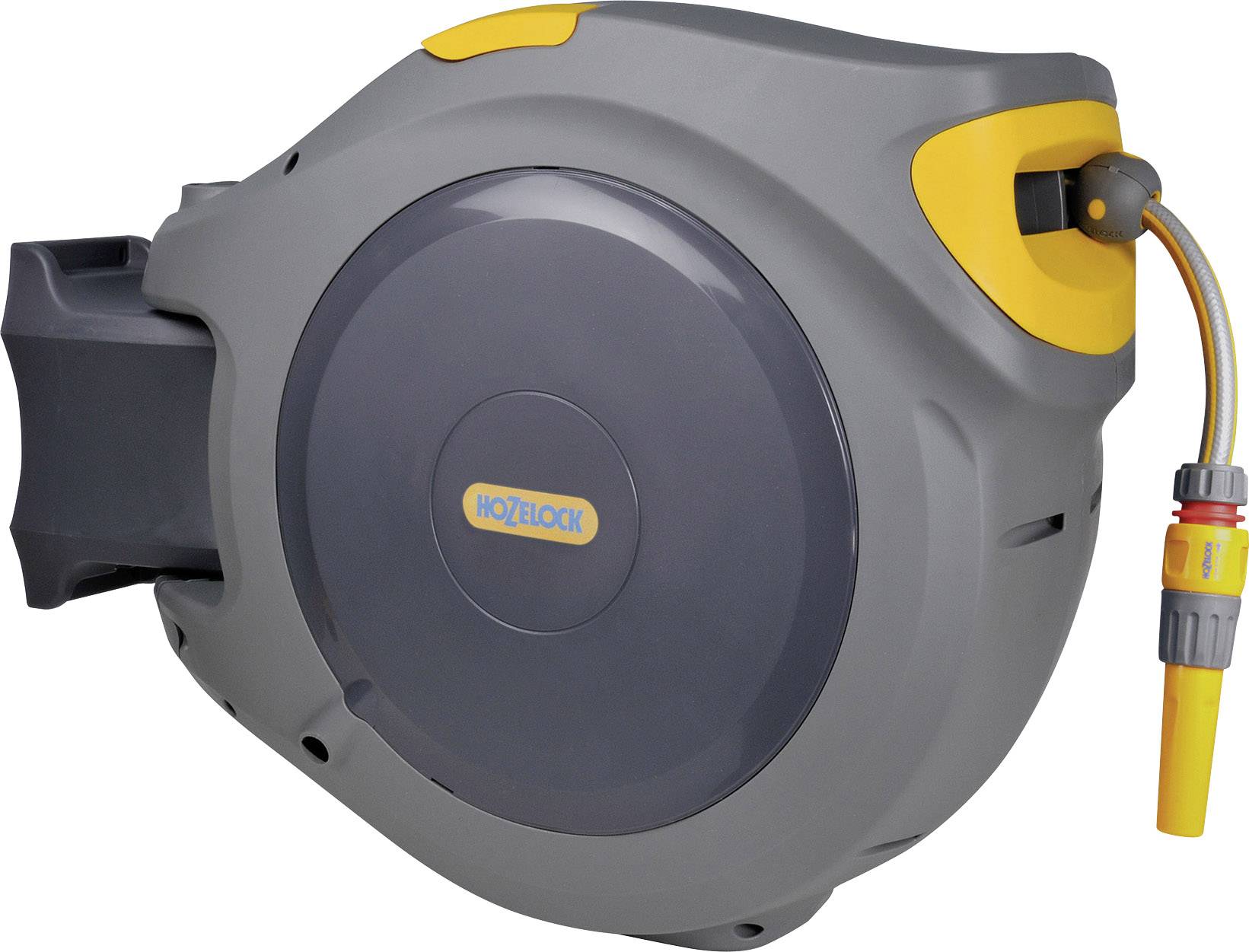 Hozelock 2595R0000 Auto Reel 40 Slangupprullare 40 m 1 st Grå, Gul