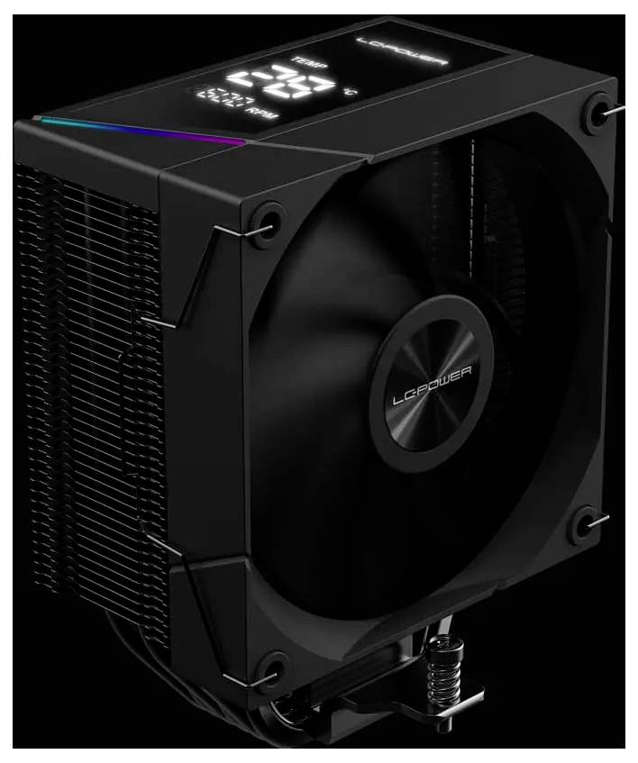LC Power LC-CC-120-DB6 CPU-kylare fläkt #####Intel® 1851, Intel® 1700, Intel® 1200, #####AMD AM5, AMD AM4