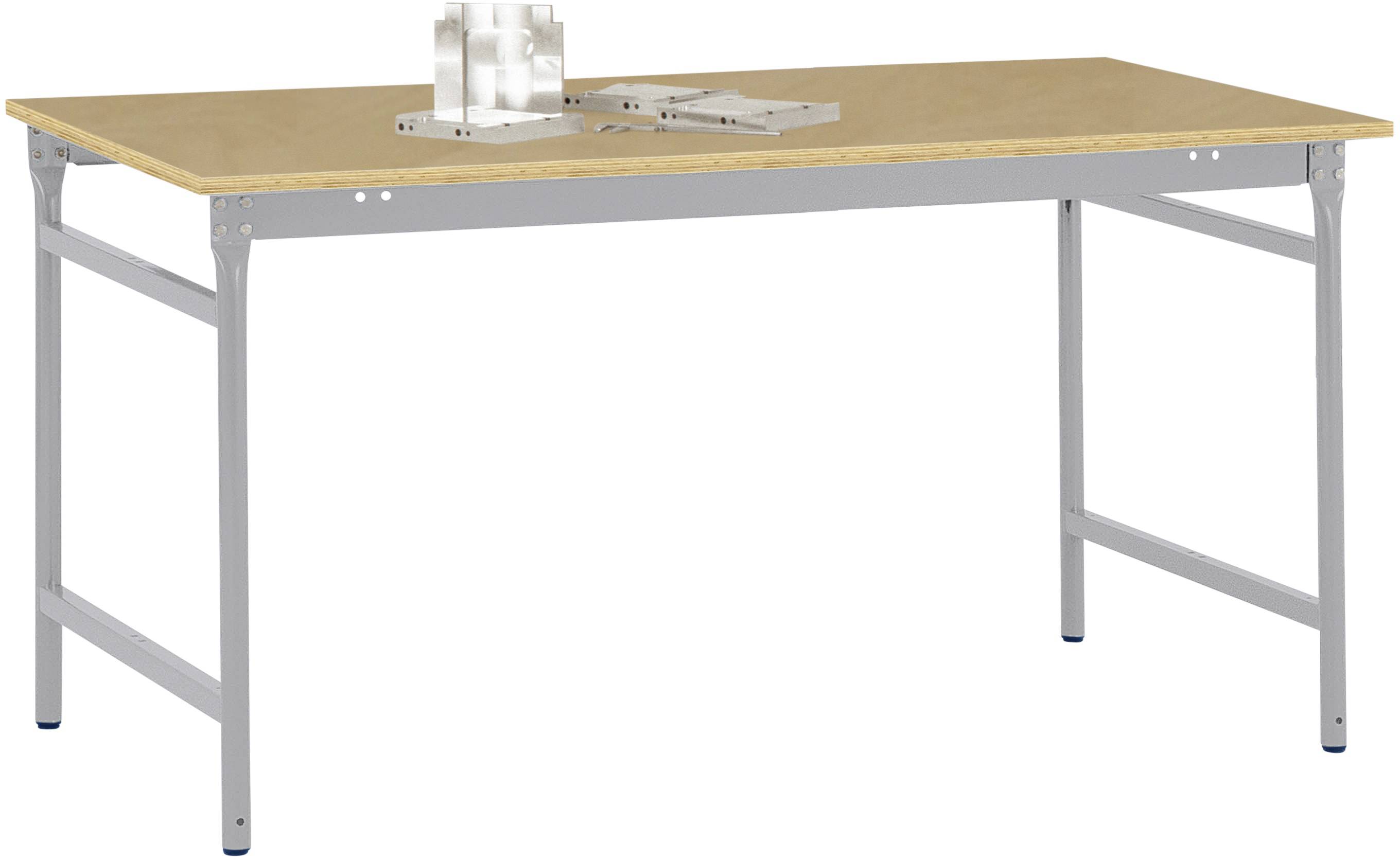 Manuflex BB3015.9006 Arbetsbordmöbel Aluminiumsilver