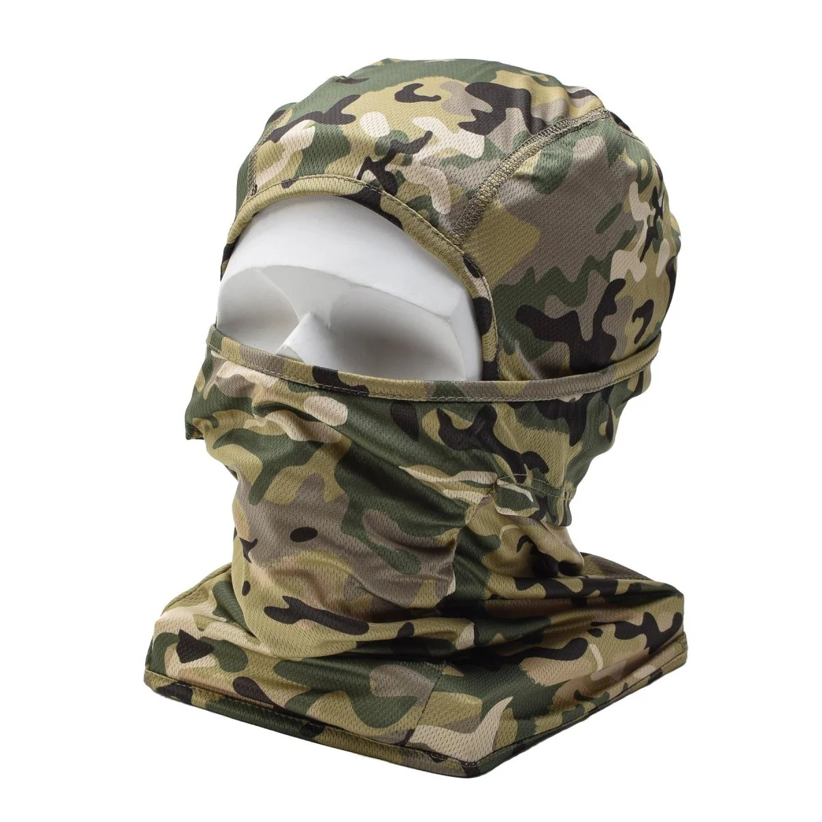 MFH Brand Mission Operation Camo Balaclava Lightweight Tactical Combat Mask New