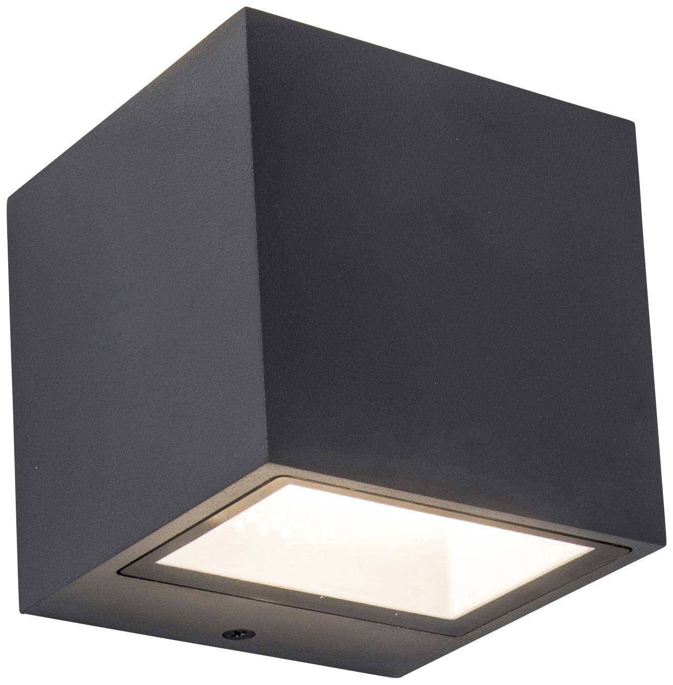 Lutec GEMINI 5189114118 LED-utomhusväggbelysning Antracit