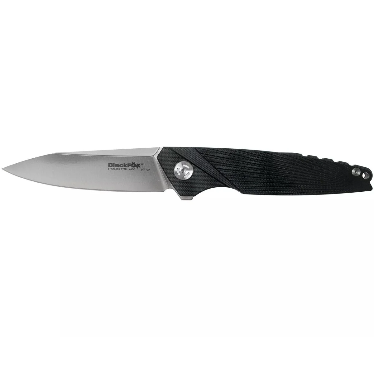 Fox Knives Märke vikbar fickkniv METROPOLIS rostfritt stål 440C satinbelagd