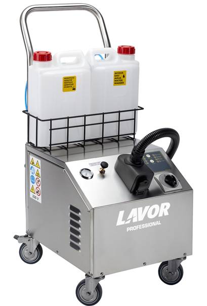 Lavor Ångrengöringsmaskin 8.458.0006-PS 5000 W Rostfritt stål, Grå (matt)