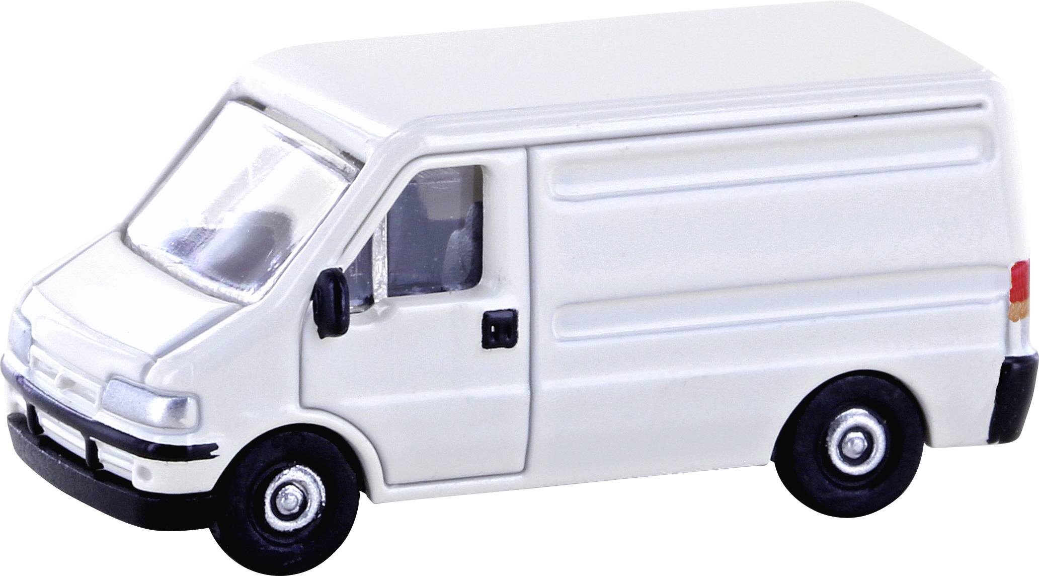 Minis by Lemke LC61210 N Byggmodell Lastbil Fiat Ducato II transporter, vit