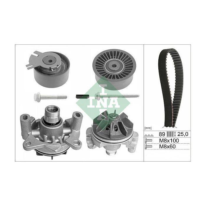 Kamremssats med vattenpump Schaeffler INA 16-530019830