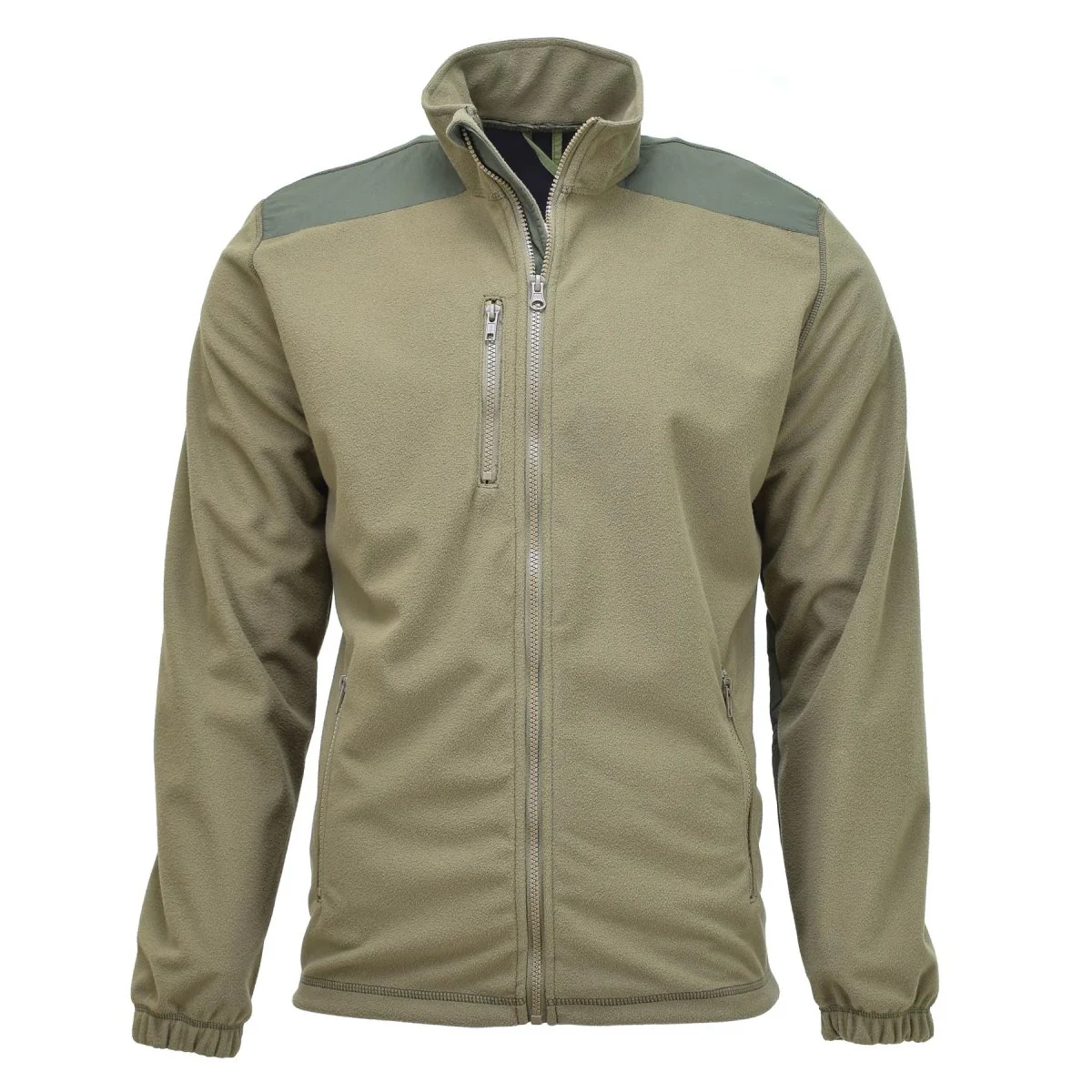 Original belgisk militär tröja fleece vindstoppare softshell vandring jacka ny