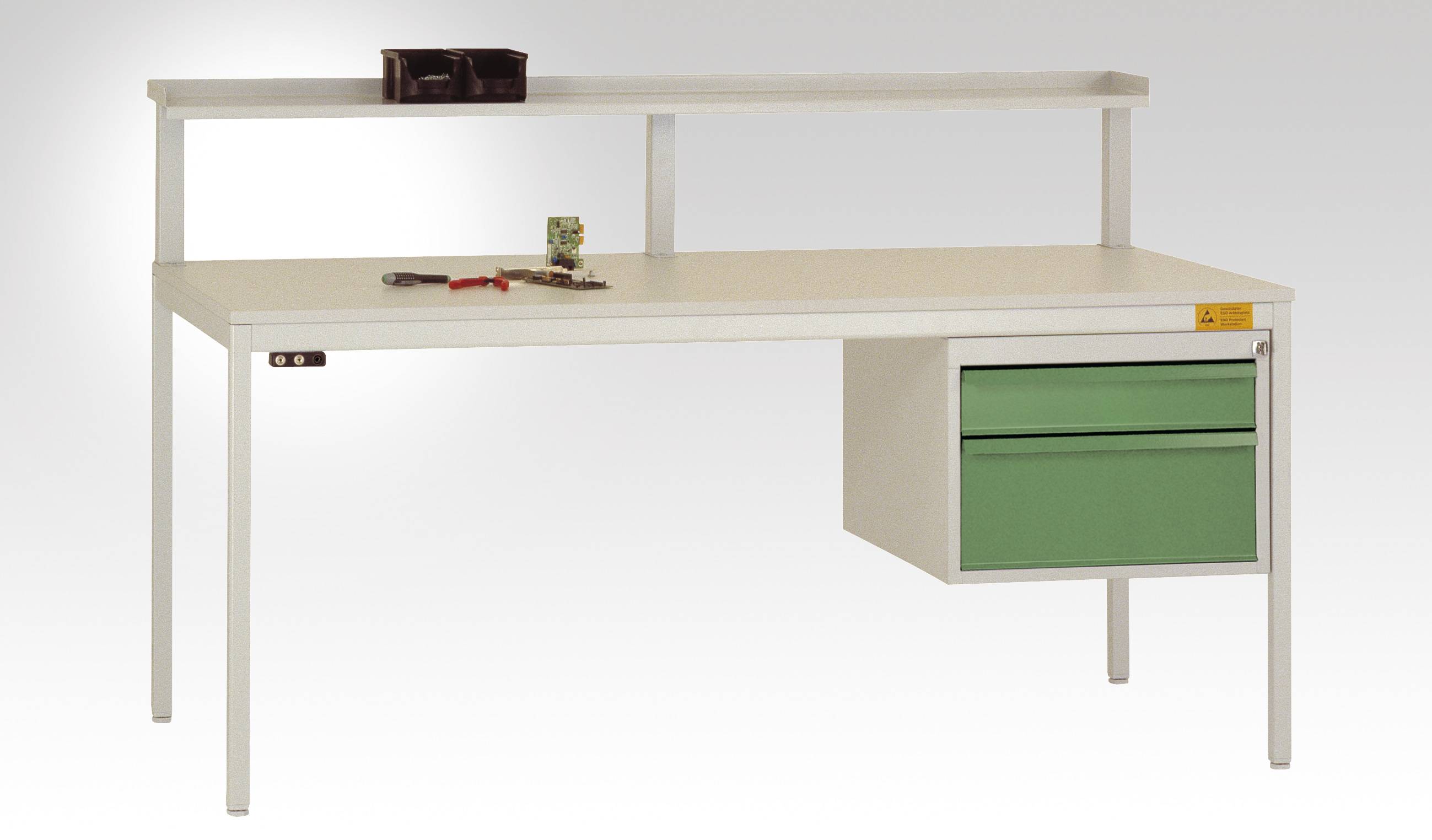 Manuflex LC4742.5007 Arbetsbordmöbel Briljantblå
