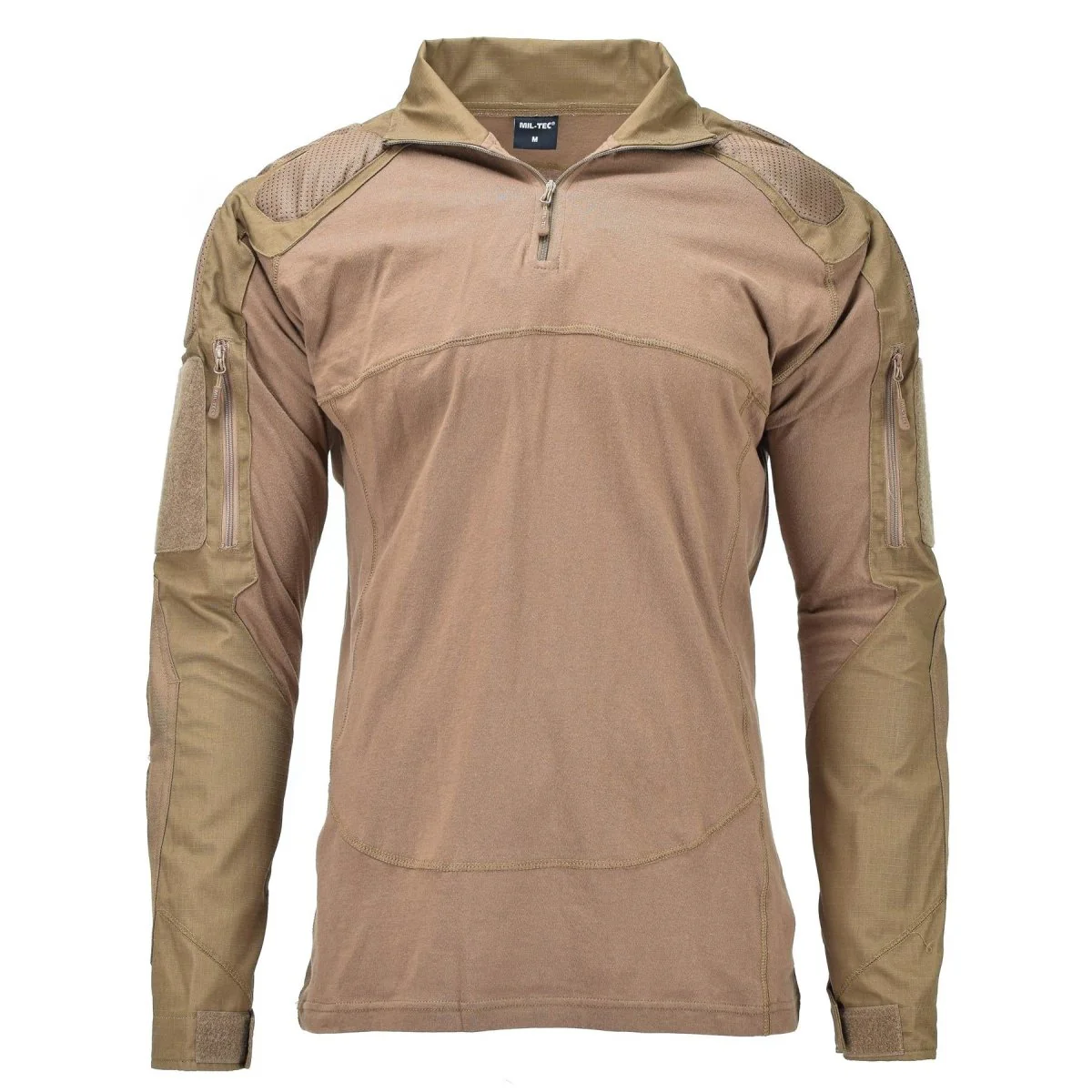 Mil-Tech Brand Military Style Troops Combat Shirts Dark Coyote Color BDU
