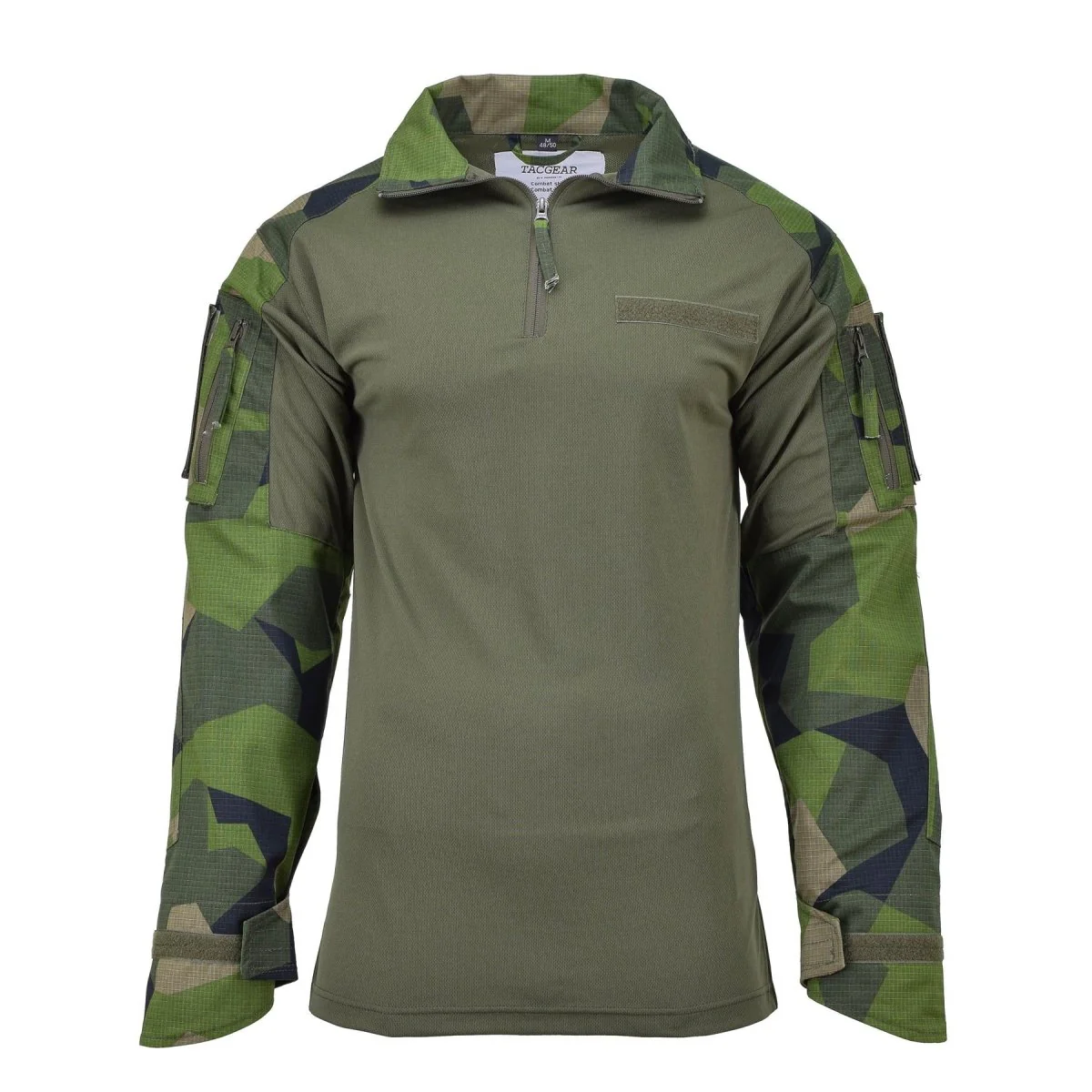 Tacgear Brand Swedish Military Style Combat Shirts Field Splinter Camo Underwear