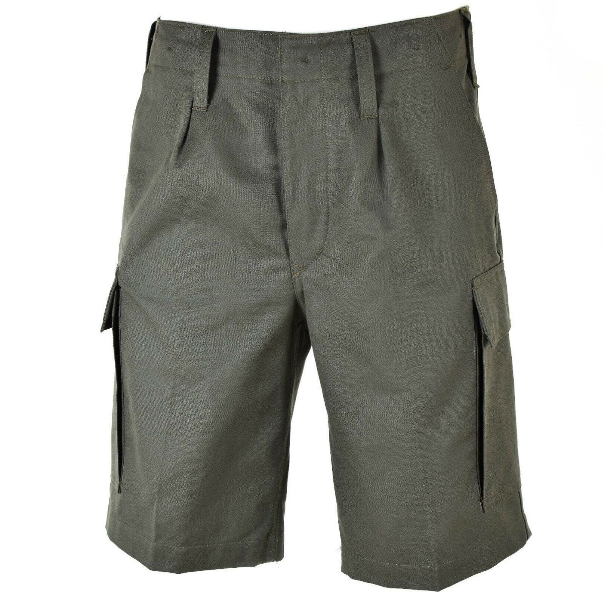 Äkta tyska arméutgåva Molskin Shorts od hållbar lastmens sommar oliv ny