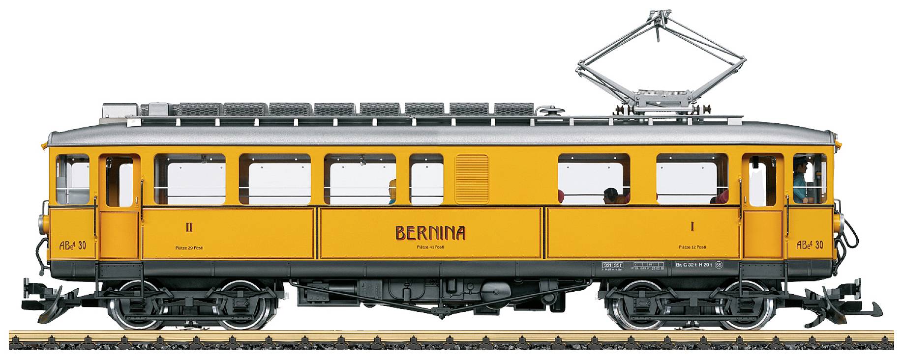 LGB 25392 G motorvagn ABE 4/4 från RhB