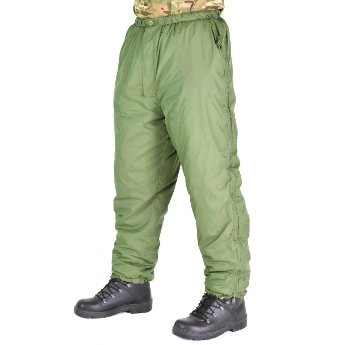 British Army Reversible Pants Thermal Green Khaki Cold Weather Trousers Softie