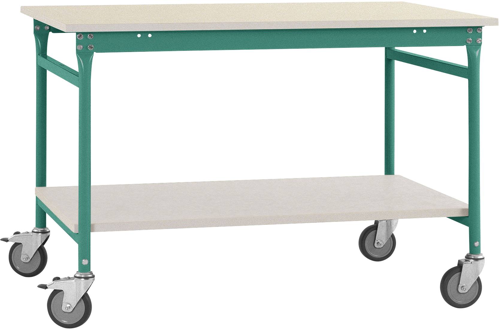 Manuflex BB5311.0001 Arbetsbordmöbel Grå, Grön