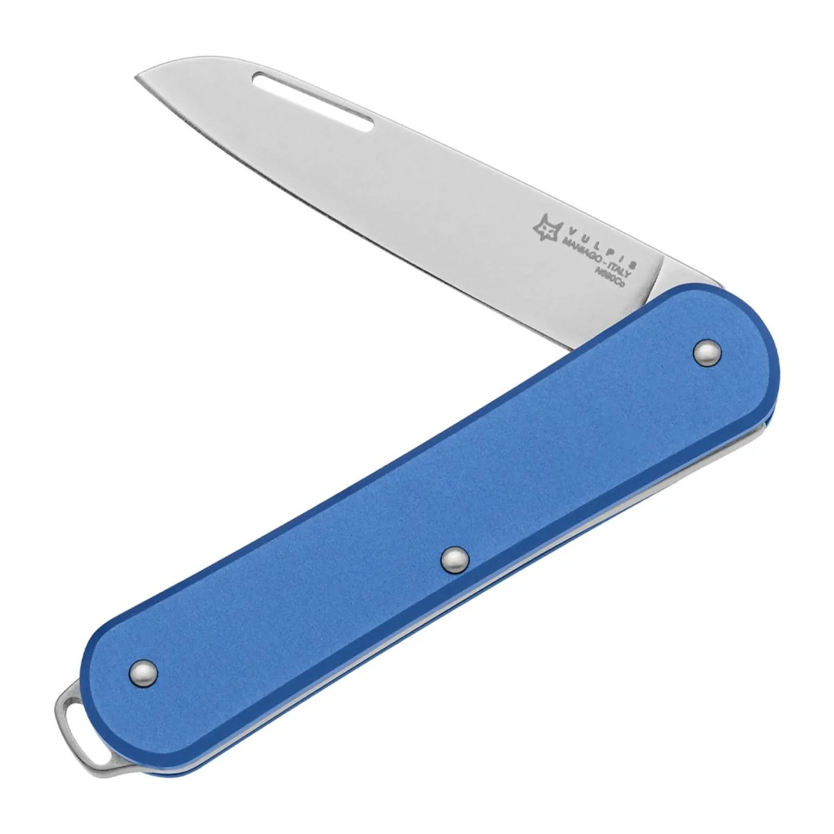 Rävknivar VULPIS FX-VP130 SB Fällbar fickkniv Rostfritt stål N690Co Blå