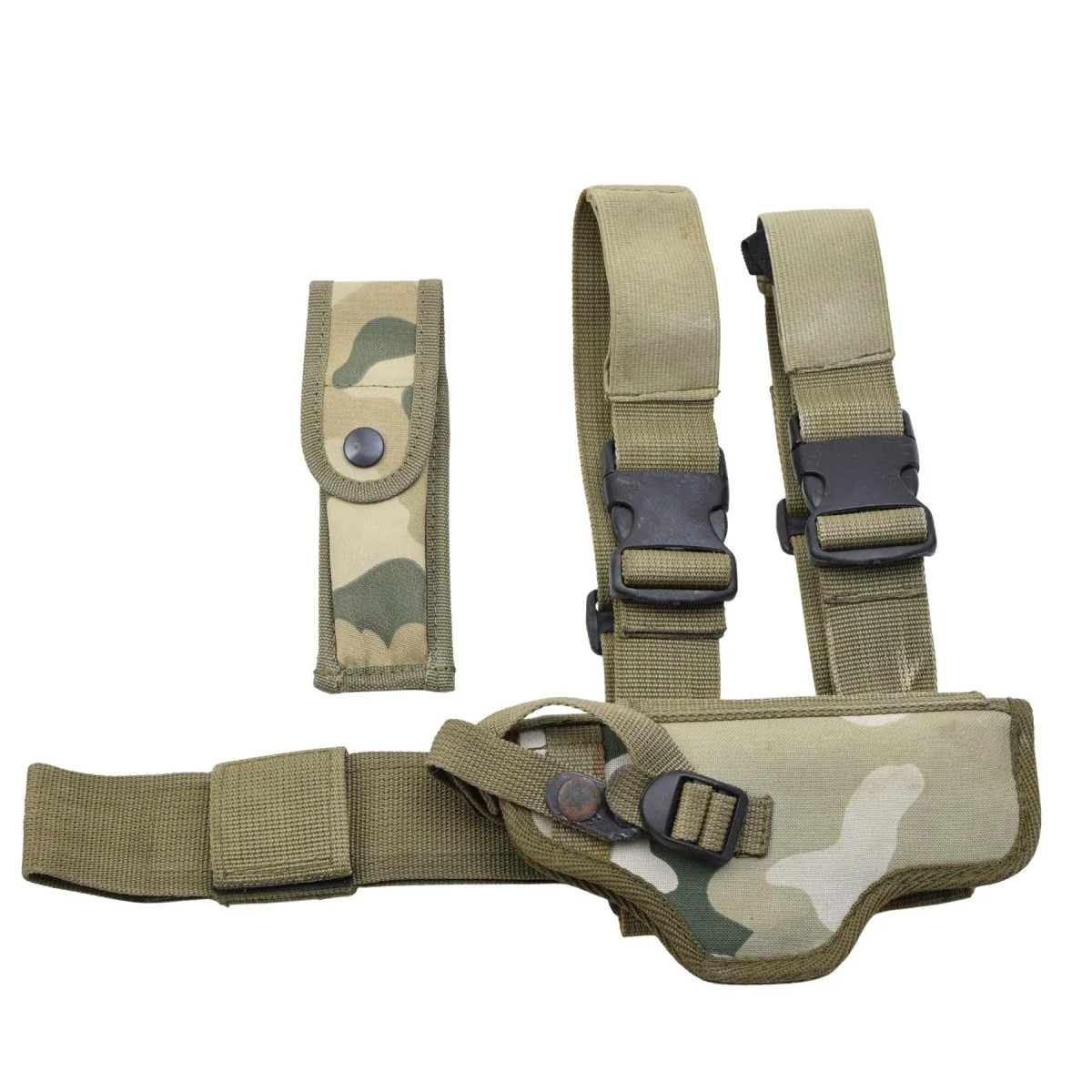 Original polsk militär Drop Leg hölster Taktisk WIST-94 Pantera Desert Camo