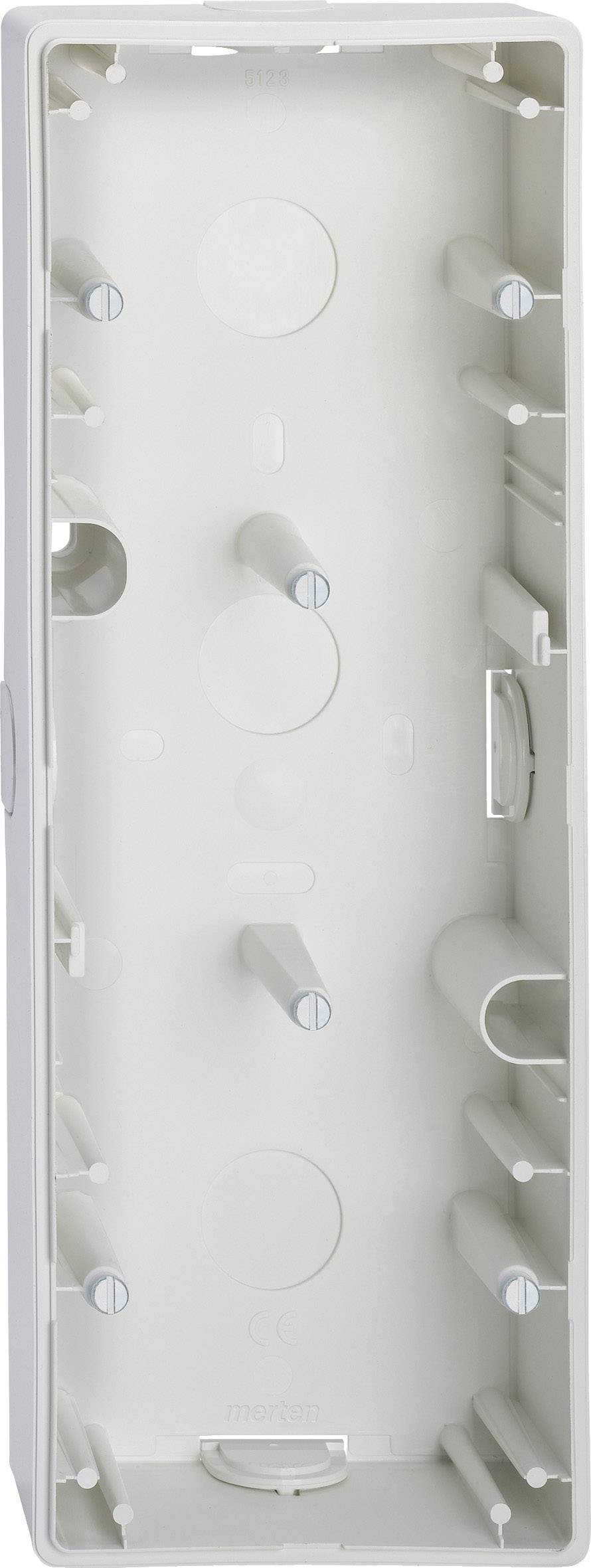 Merten 512319 Avgreningsbox (L x B x H) 37 x 80 x 224 mm Polarvit IP20 1 st