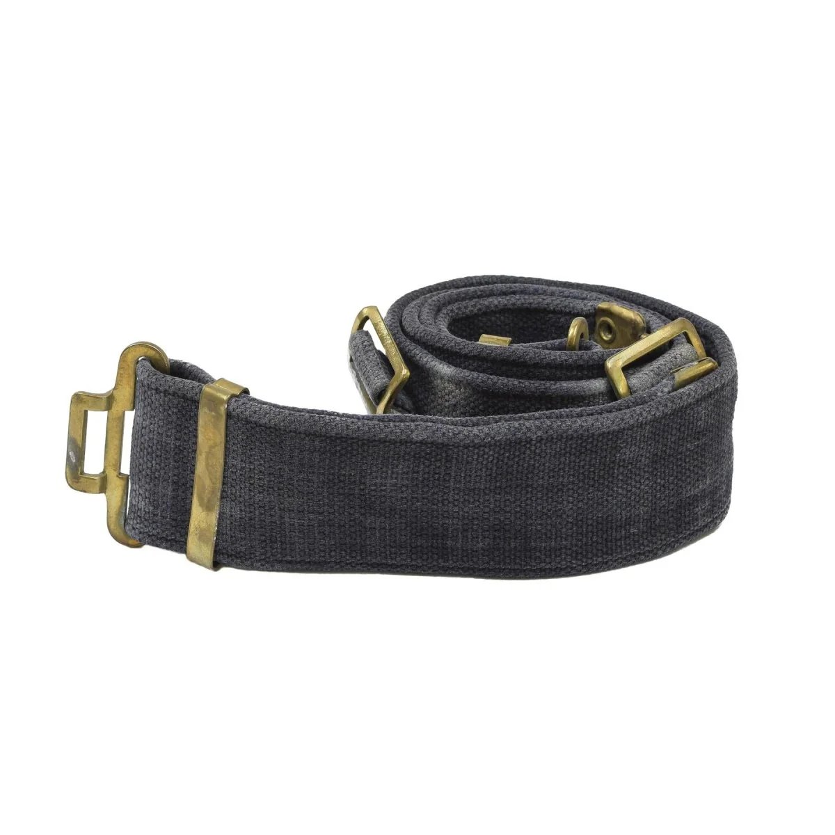Original British Military Webbing Tactical Belt Troops Combat Quick Release Blue