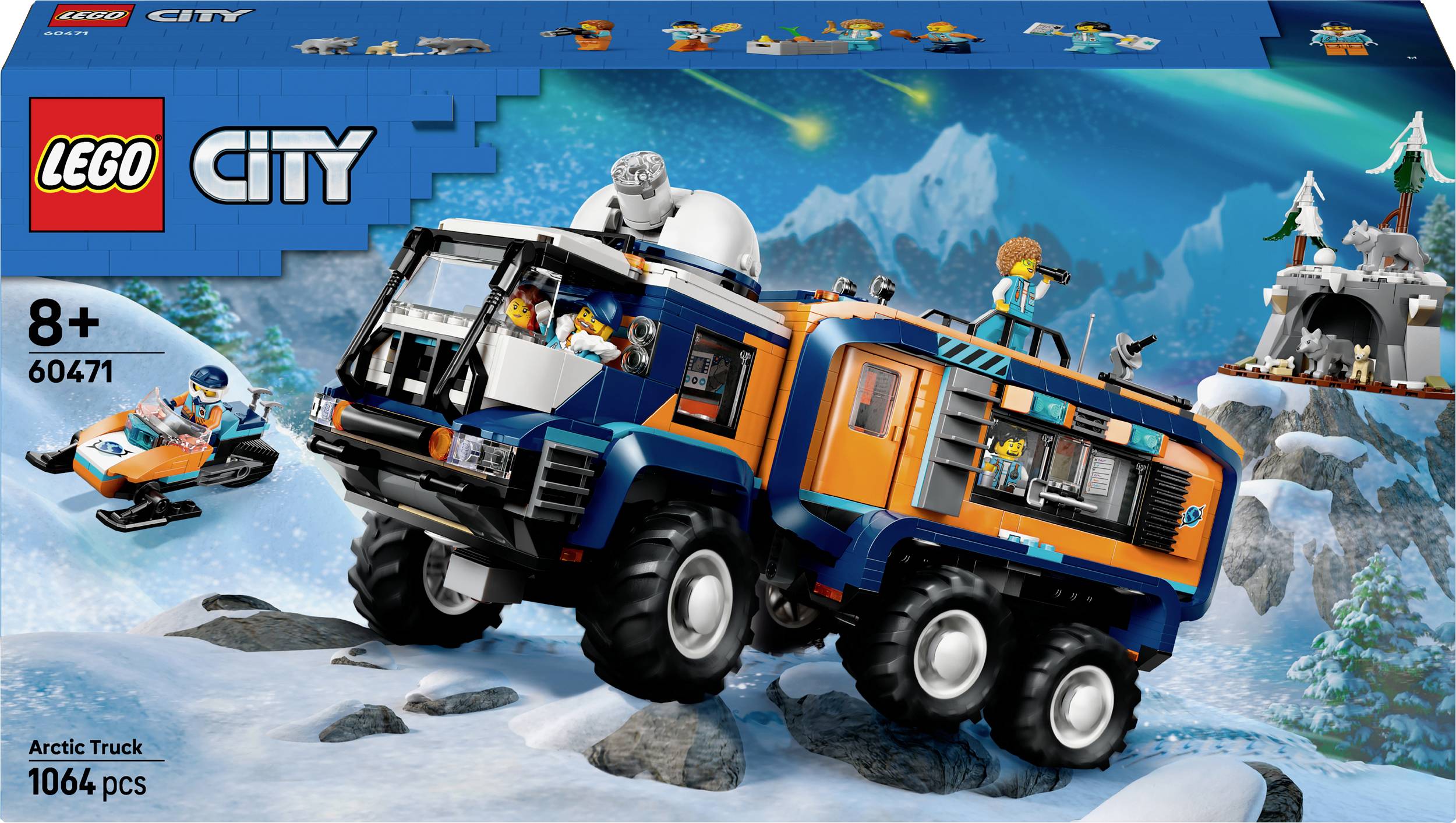 LEGO® CITY 60471 Arktistruck med laboratorium
