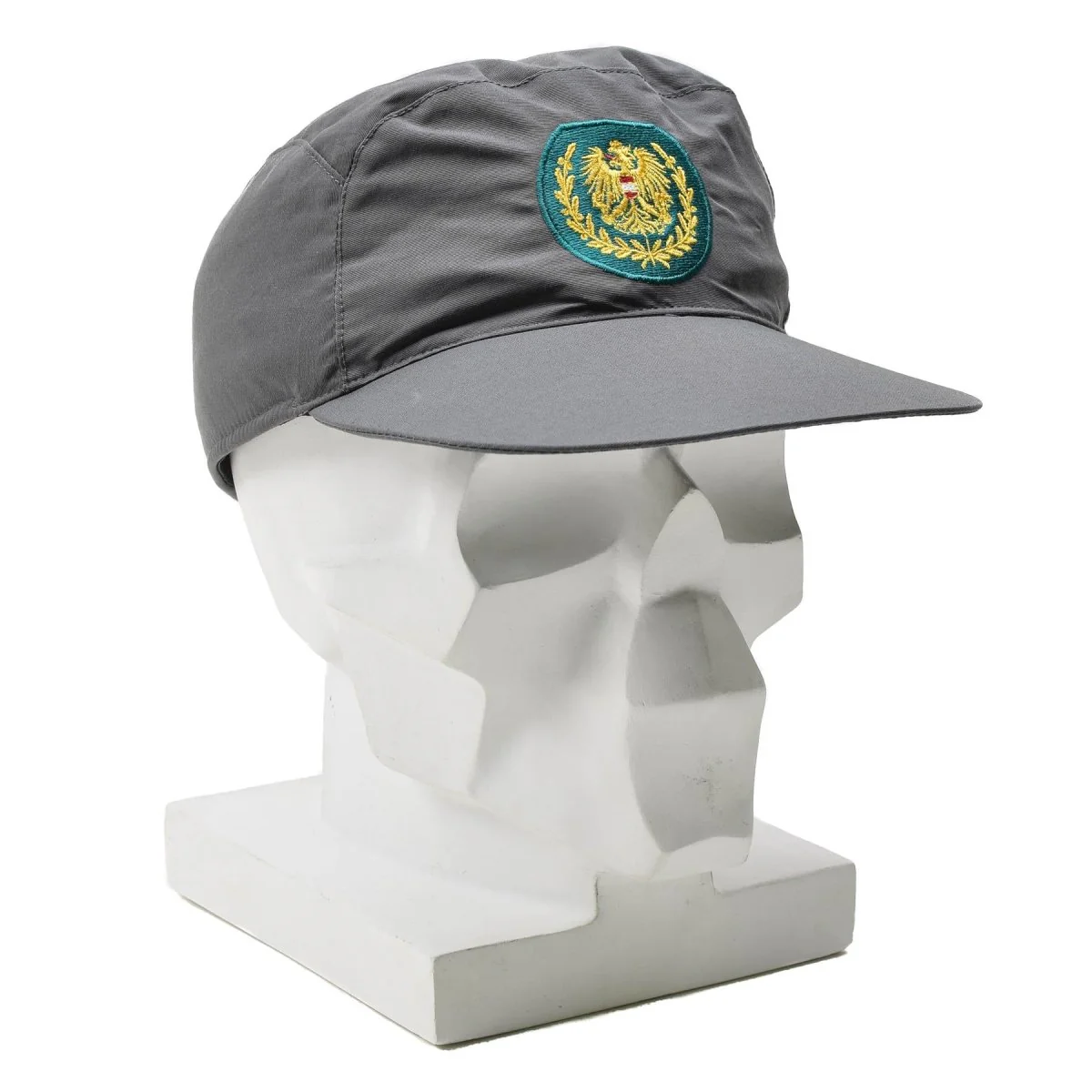 Äkta österrikiska militärgrå Goretex Army Cap Foldbara öronflikar Huvudbonader Nya