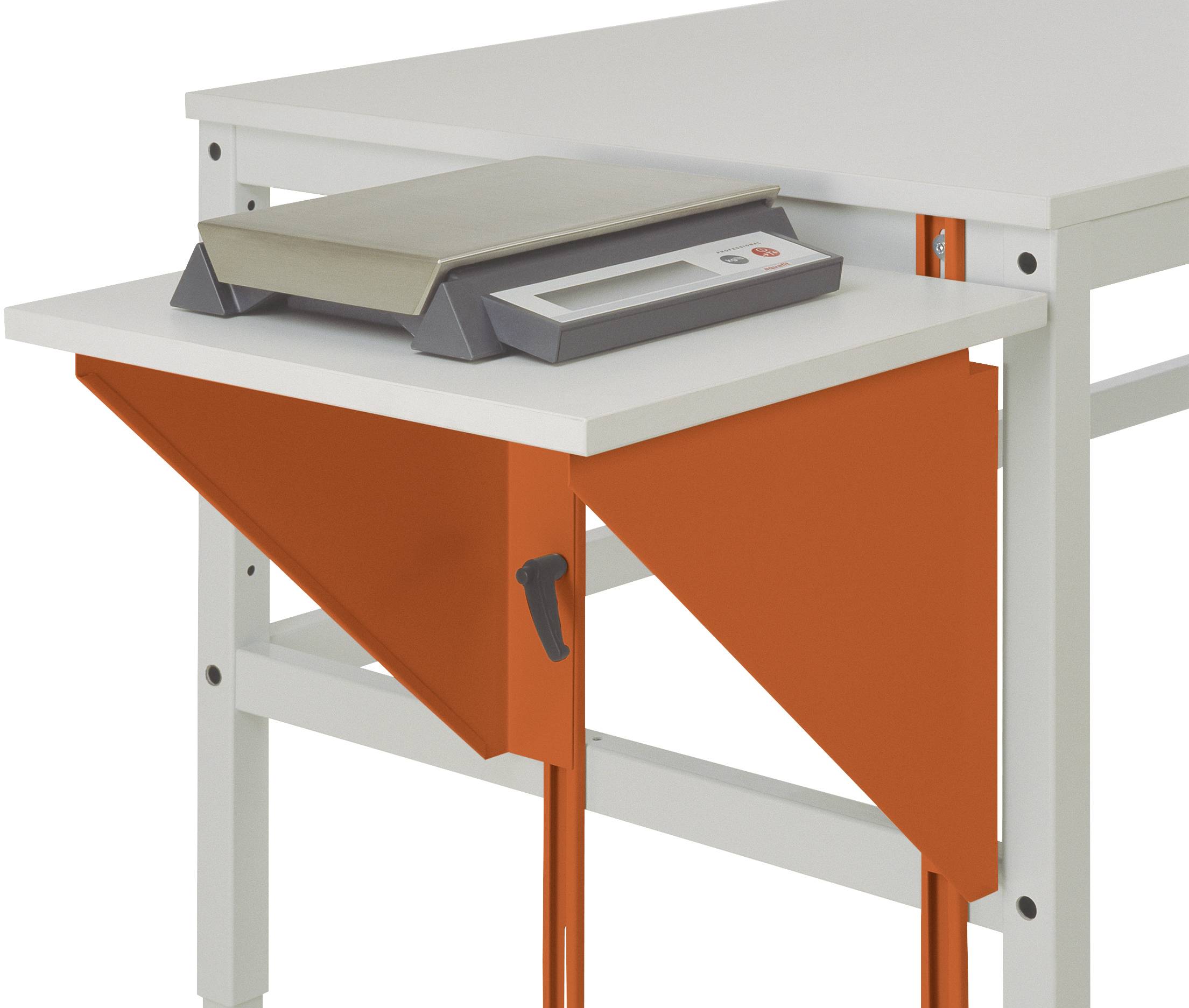 Manuflex AU0006.2001 Arbetsbordmöbel Rödorange (RAL 2001)