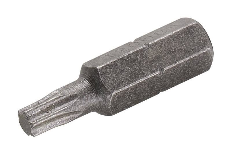 Wolfcraft 2477000 Sexkants-bit T 15 S2-Stål blästrat, seg C 6.3 3 st