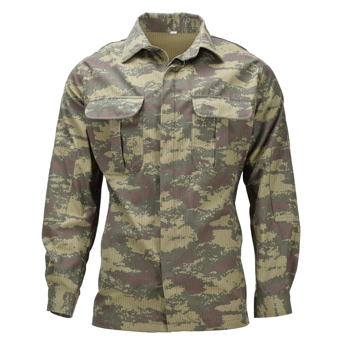 Original turkisk militärfältskjorta Reptålig RipStop M2008 Camo