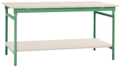 Manuflex TP5211.6011 Arbetsbordmöbel Resedagrön (RAL 6011)