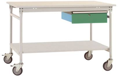 Manuflex BB5331.6011 Arbetsbordmöbel Resedagrön (RAL 6011)