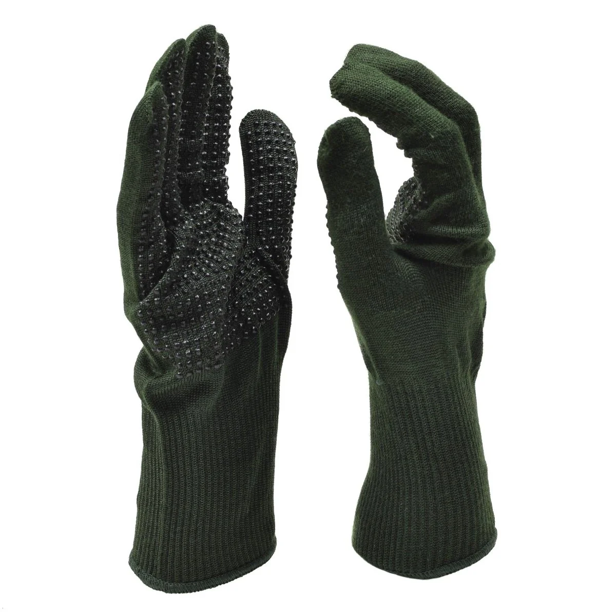 Äkta brittiska militära handskar stickade Nomex Tactical Flame Resistant Hand Wear