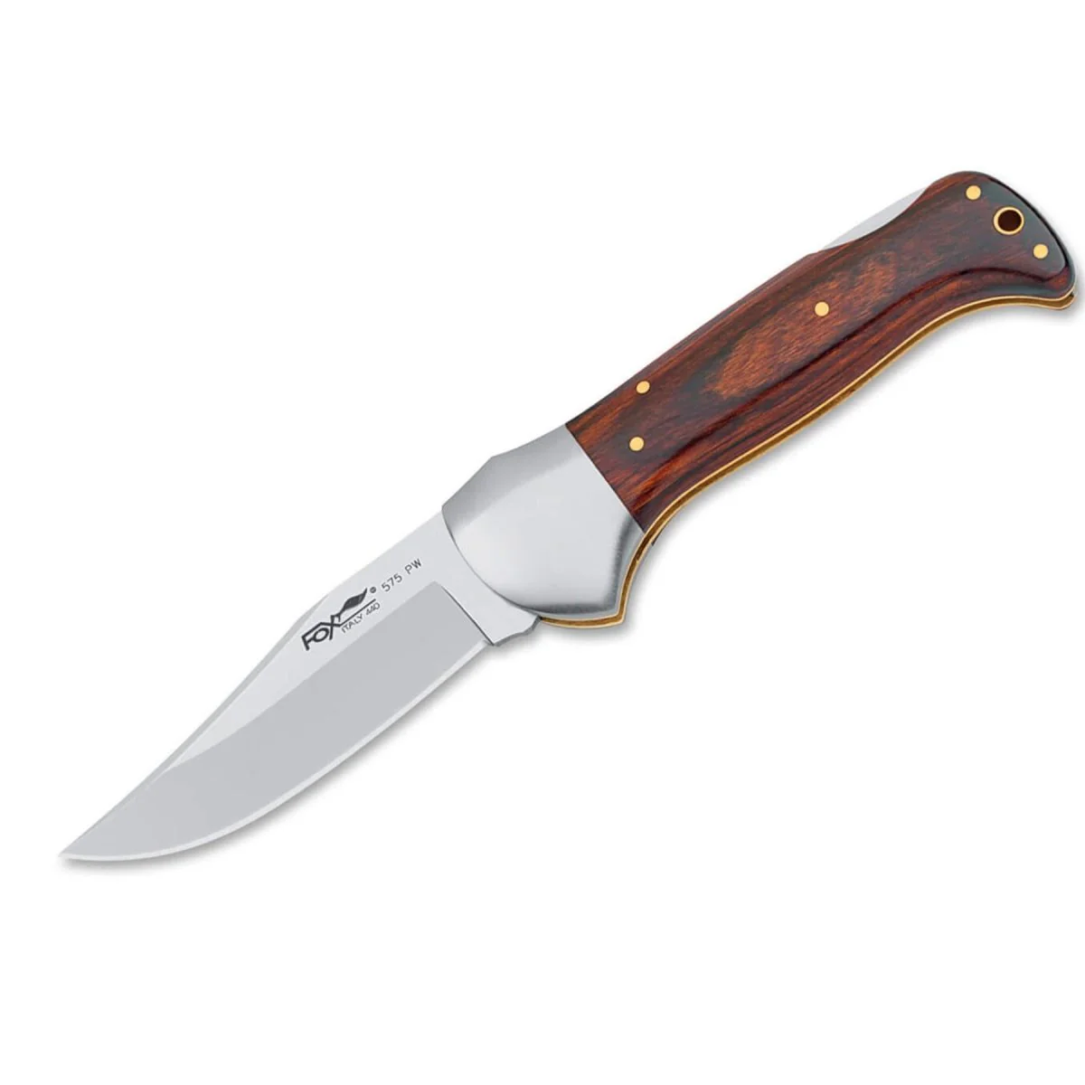 Fox Knives FOREST fällbar fickkniv jakt camping verktyg pakkawood handtag