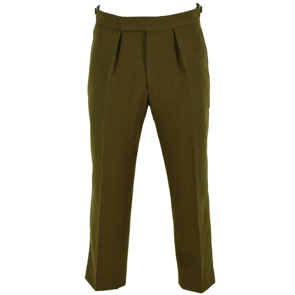 Original British Army Official Uniform Pants Od Parade byxor militär fråga