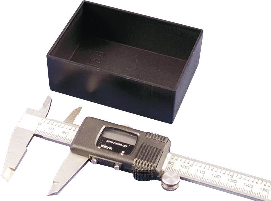 Hammond Electronics 1596B101-10 Inbyggnadslåda 25 x 20 x 15 ABS Svart 10 st