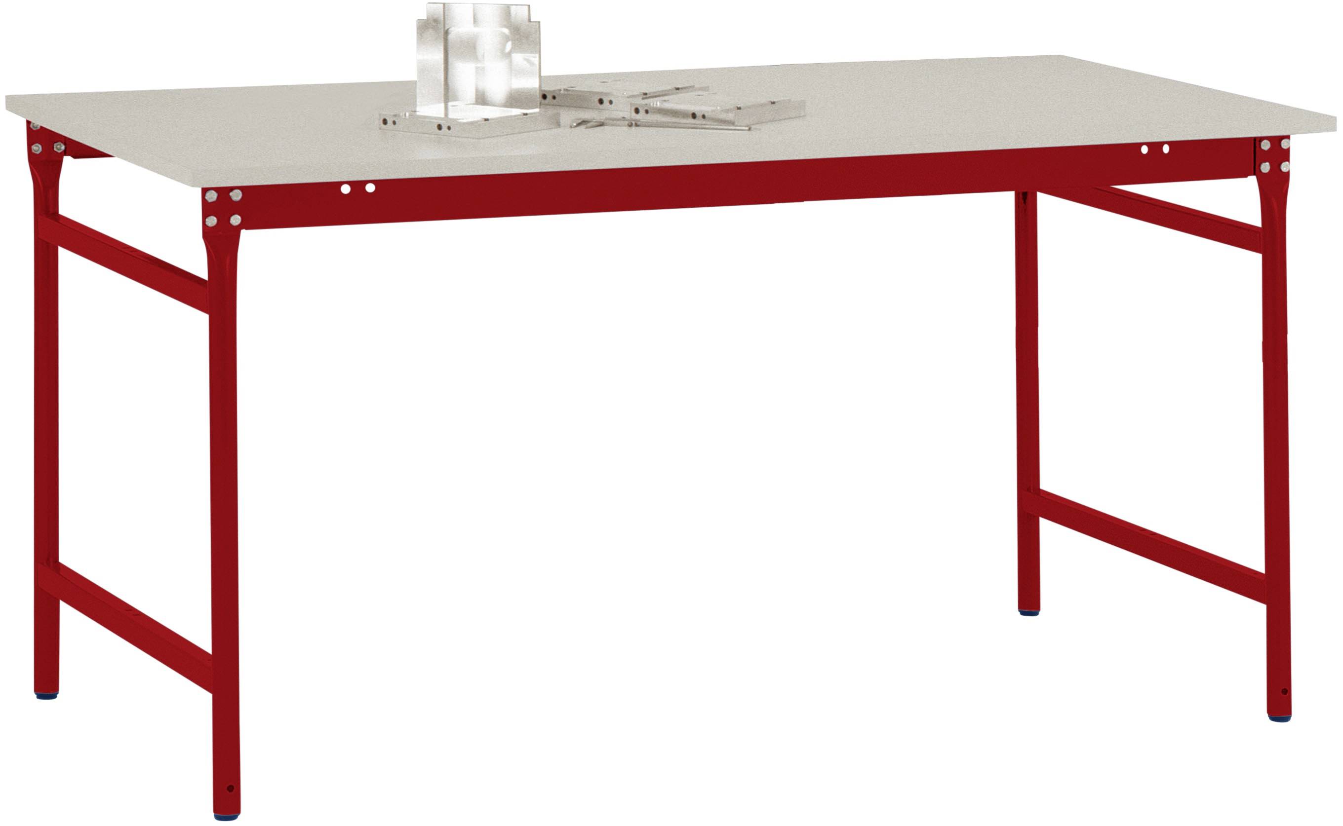 Manuflex BB3061.3003 Arbetsbordmöbel Rubinröd