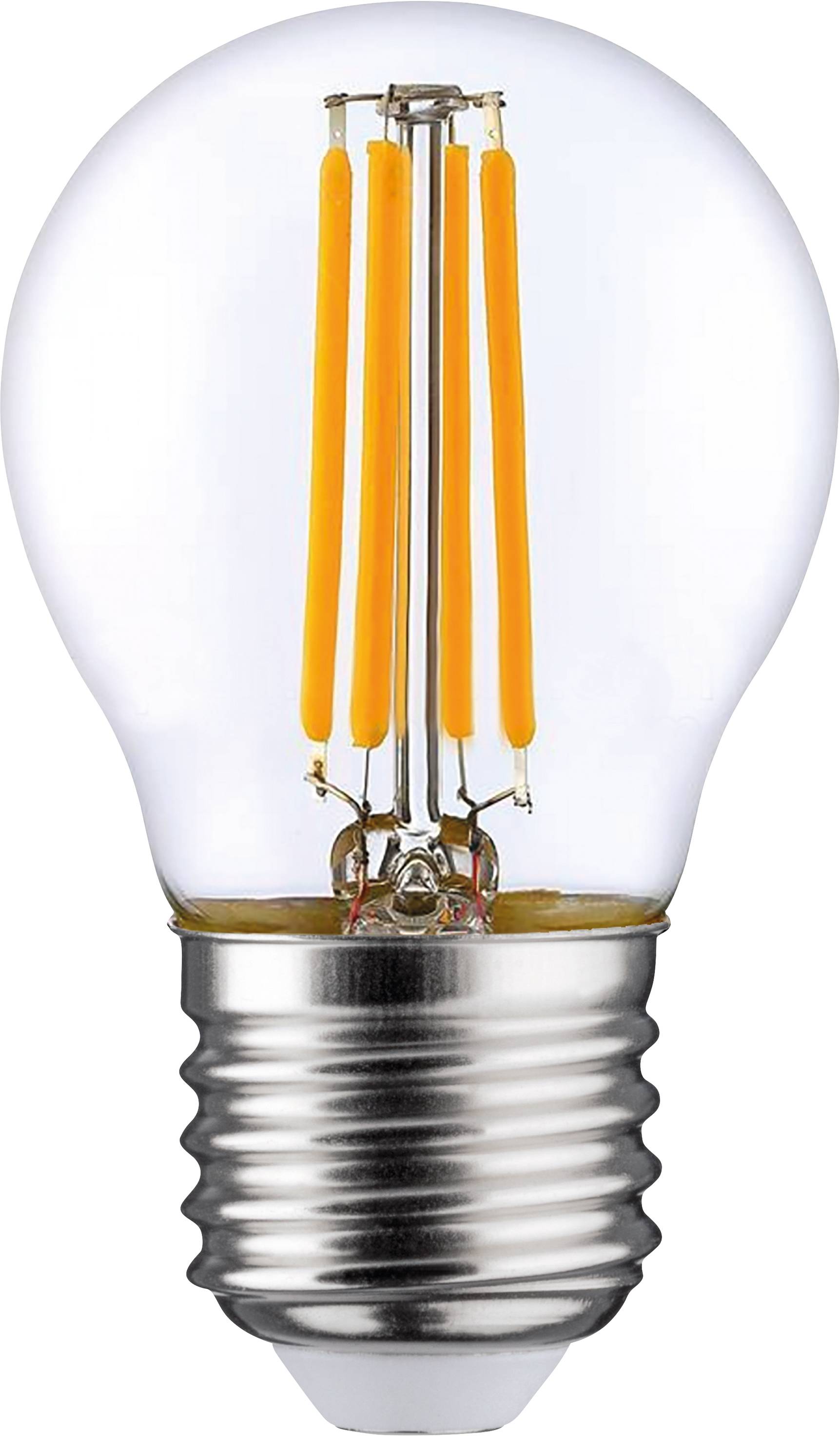 LightMe LM85338 LED-lamp EEK F (A – G) E27 Päronform 6.5 W = 60 W Varmvit (Ø x L) 45 mm x 77 mm Filament, ej dimbar 1 st